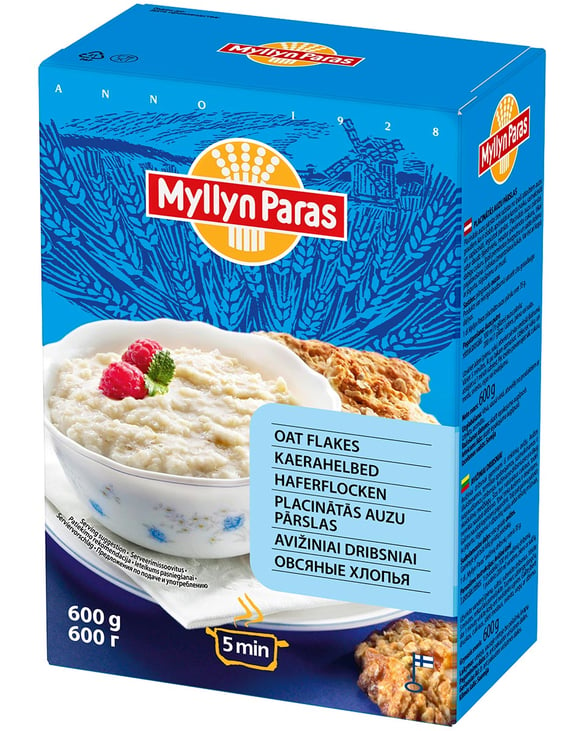 Myllyn Paras Oat Flakes 600 g